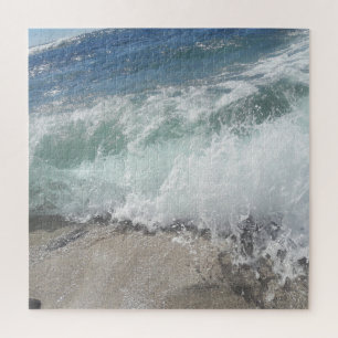 Sea Foam Ocean Waves Jigsaw Puzzle
