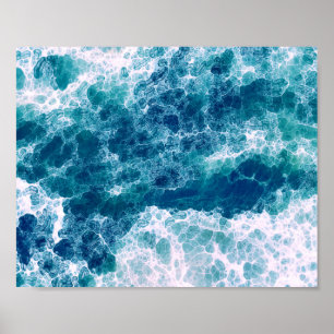 Sea Foam Poster