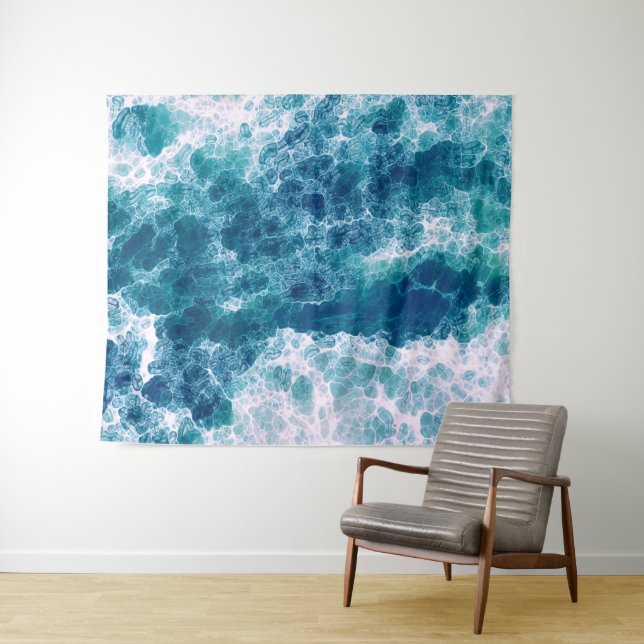 Sea Foam Tapestry (In Situ (Horizontal))
