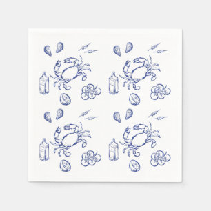 Sea Food Minimalism Napkin