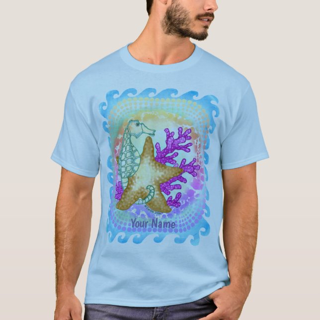 Sea friends Seahorse t-shirt (Front)