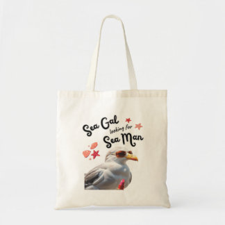 Sea Gal Looking For Sea Man Tote Bag