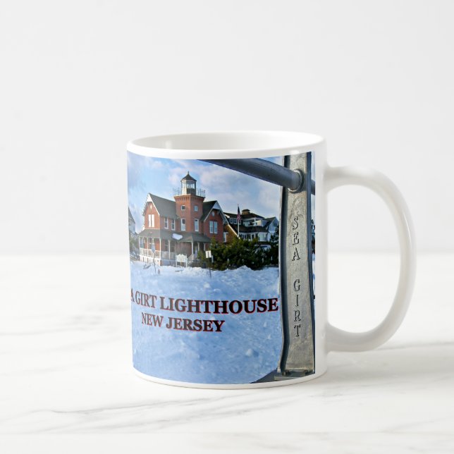 Sea Girt Lighthouse, New Jersey Mug (Right)