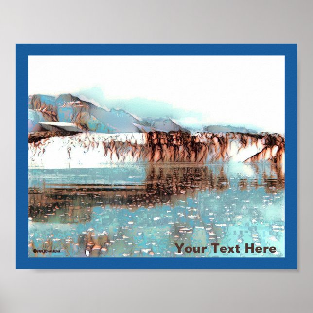 Sea Glacier Poster (Front)