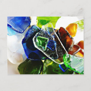 Sea Glass Ambience Postcard