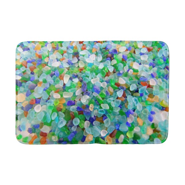 Sea Glass Bath Mat (Front)