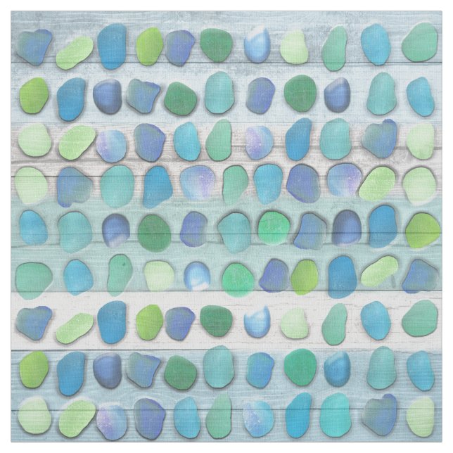 Sea Glass Beach Driftwood Fabric (Swatch)