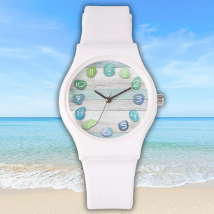 Sea Glass Beach Driftwood Watch