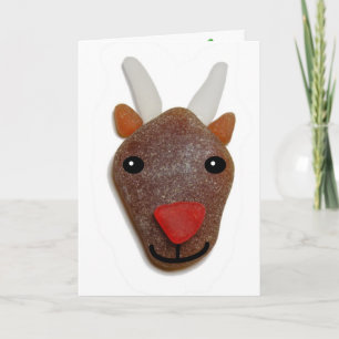 Sea Glass Christmas Card