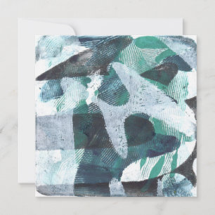 Sea Glass Current gelprint