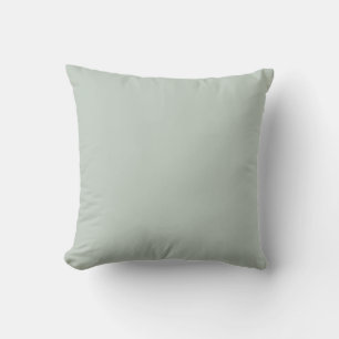 Sea Glass Green Solid Colour Cushion