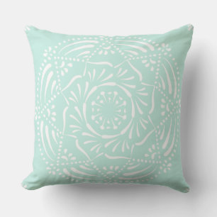 Sea Glass Mandala Cushion