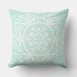 Sea Glass Mandala Cushion
