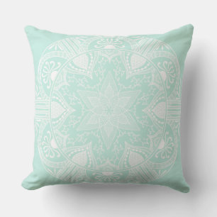 Sea Glass Mandala Cushion