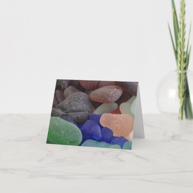 Sea Glass Note Cards (Front)