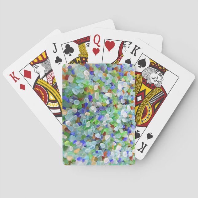 Sea Glass Playing Cards (Back)