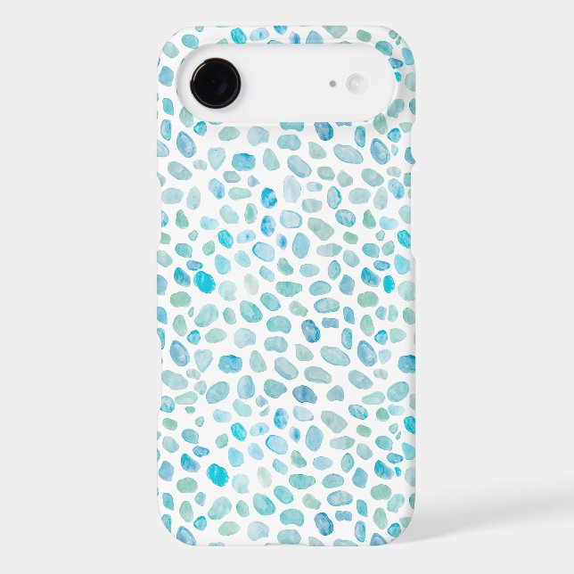 Sea Glass Print Pattern Case-Mate iPhone Case (Back)