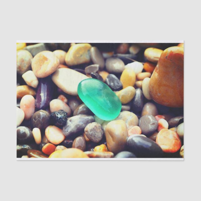 Sea Glass Tissue Paper (Front)