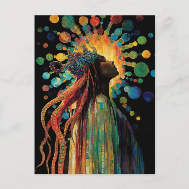 Sea Goddess Postcard (Front)