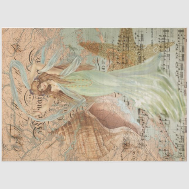 Sea Goddess  Tissue Paper (Front)