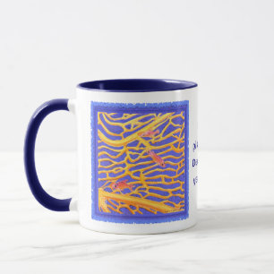 Sea Goldies Lace Coral "It's my planet, too!" Mug