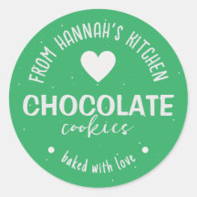 Sea Green Glitter Background Baked With Love