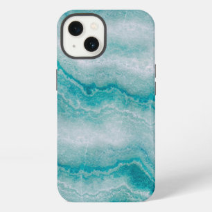 Sea Green Marble Texture iPhone 13 Case