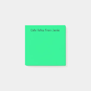Sea Green Post-it Notes