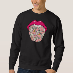 Sea Gull Lips Seabird Wildlife Seagull Sweatshirt