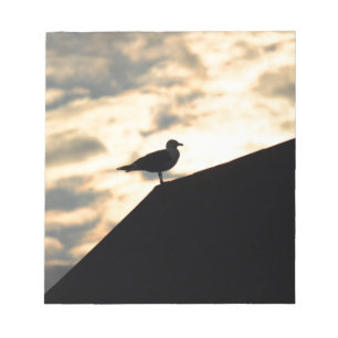 Sea Gull Sunset Notepad