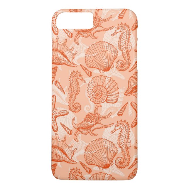 Sea hand drawn pattern Case-Mate iPhone case (Back)