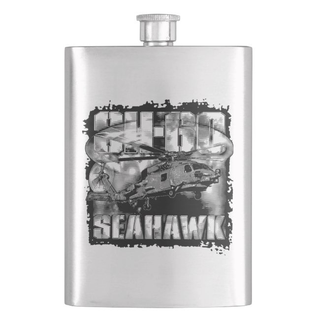 Sea hawk hip flask (Front)