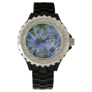 Sea Holly Thistle Monogram Watch
