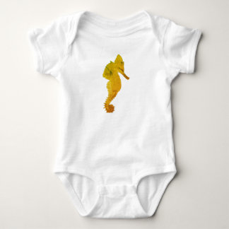 Sea Horse Art Baby Jersey Bodysuit