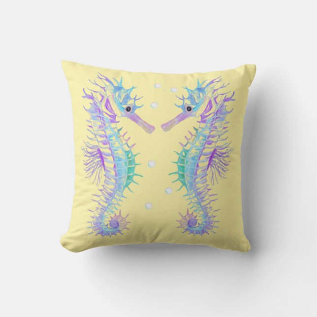 Sea horse   cushion (Front)