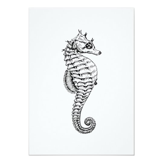 Sea Horse Invitations