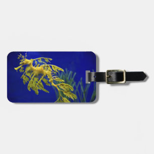 Sea horse luggage tag