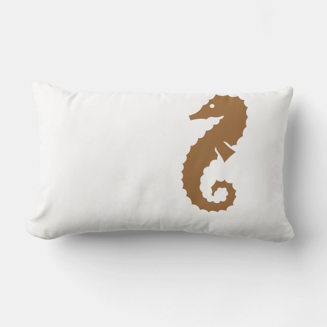 Sea Horse Lumbar Cushion (Front)