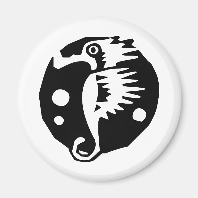 Sea horse magnet (Front)