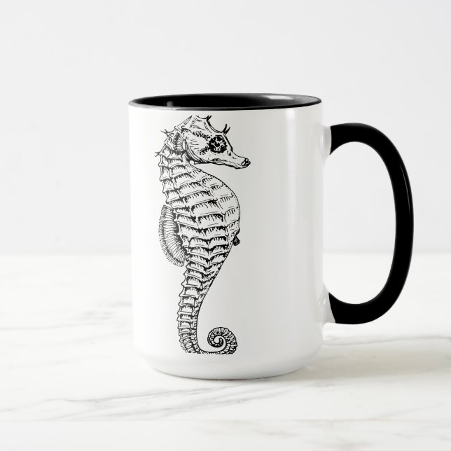 Sea Horse Mug (Right)