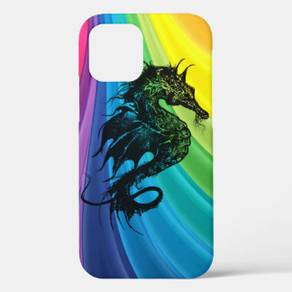 Sea Horse on Rainbow Case-Mate iPhone Case