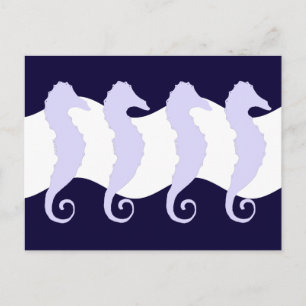 Sea Horses 3 Postcard