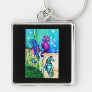 Sea Horses Collection Key Ring