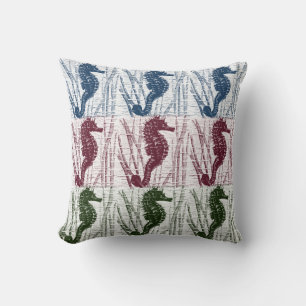 Sea Horses Cushion