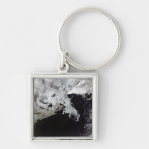 Sea ice fills the Gulf of St Lawrence Key Ring