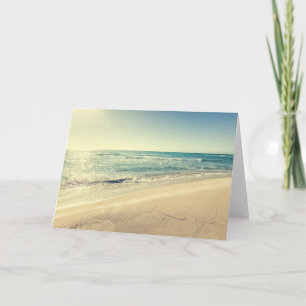 Sea in Winter Card