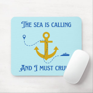 Sea is Calling Mouse Pad