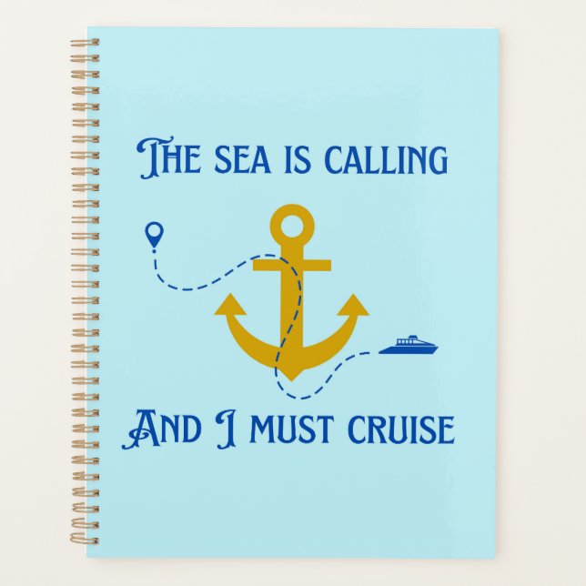 Sea is Calling Planner (Front)