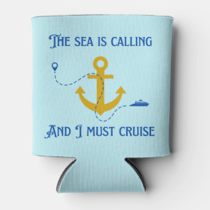 Sea is Calling to Cruise Can Cooler