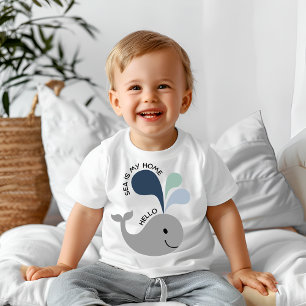 Sea is my home baby T-Shirt